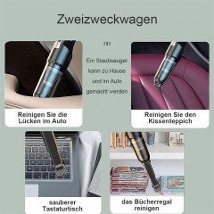 MOUTEN MOUTEN Akku-Handstaubsauger Kabelloser, wiederaufladbarer tragbarer Handstaubsauger mit 9000 PA, Waschbarer HEPA-Filter: Edelstahlabdeckung, fangt 99,99 % der Partikel ein.  Беспроводной ручной пылесос MOUTEN Беспроводной перезаряжаемый портативный