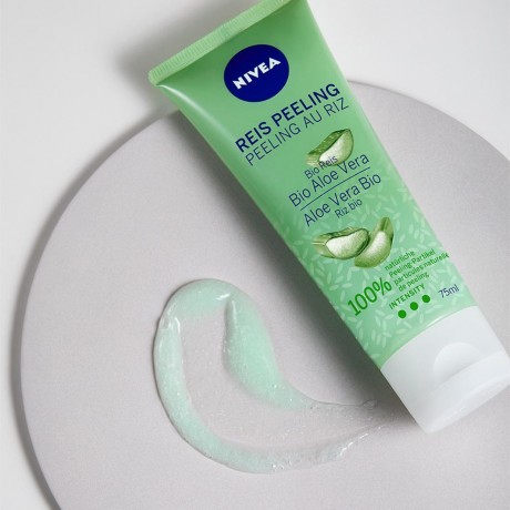 Nivea Reis Peeling Bio Aloe Vera Рисовый скраб с органическим алоэ вера