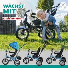 Miweba Kinderwagen Buggy Dreirad KSF10 Schieber Трехколесная коляска-коляска KSF10 Slider