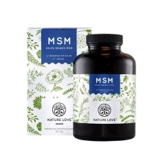 Nature Love MSM Tabletten mit Vitamin C Сера с Витамином С для укрепления костей, мышц, кожи, таблетки, 365 шт.
