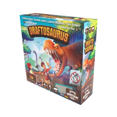 Board Game Box Brettspiel Draftosaurus Настольная игра Драфтозавр