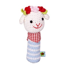 Die Spiegelburg Minirassel Lammchen BabyGluck Мини-погремушка овечка BabyGluck