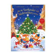 Penguin Junior Verlag Wie die Tierkinder auf Weihnachten warten Как зверята ждут Рождества