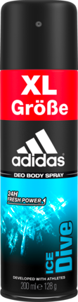 adidas men Дезодорант-спрей Ice Dive, 150 мл