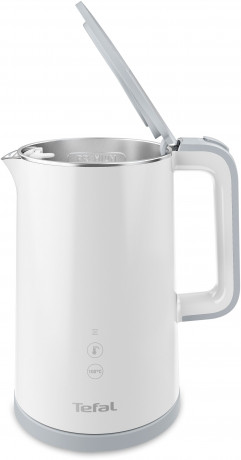 Tefal Tefal Wasserkocher KO6931, 1,5 l, 1800 W, 5 Temperaturstufen; Warmhaltefunktion; 360° drehbar; Live-Temperatur Чайник Tefal KO6931, 1,5 л, 1800 Вт, 5 температурных режимов; функция поддержания тепла; поворот на 360°; Текущая температура