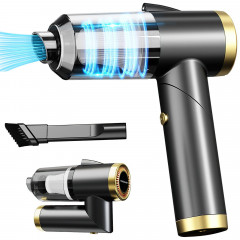 REDOM REDOM Akku-Handstaubsauger Handstaubsauger Autostaubsauger Hand Auto Akku Staubsauger Kabellos, 120,00 W, Beutellos, Faltbar 3 in 1 Funktional 4500Pa 4000mA-Akku Wohnungen Auto mit Licht  Беспроводной ручной пылесос REDOM ручной пылесос автомобильны