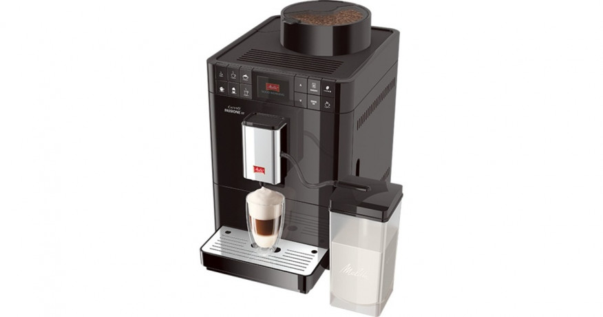 Melitta Melitta Caffeo Passione F53/1-102, Vollautomat schwarz schwarz Melitta Caffeo Passione F53/1-102, полностью автоматический, черный