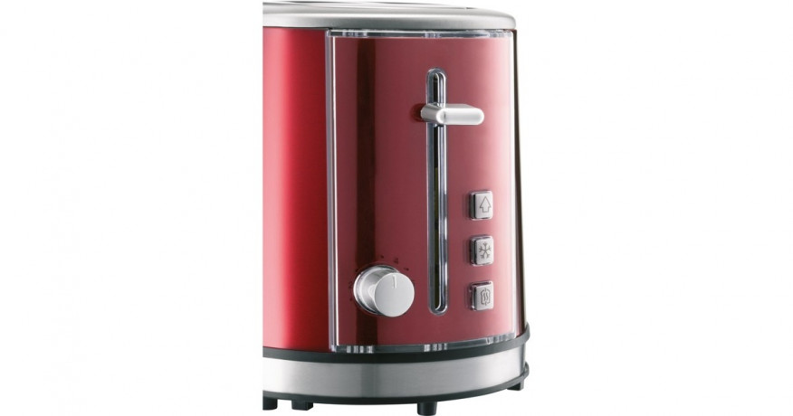 Grundig Grundig Red Sense Toaster TA 6330 rot/edelstahl, 950 Watt, fur 2 Scheiben Toast  rot/edelstahl Grundig Red Sense Toaster TA 6330 красный/нержавеющая сталь, 950 Вт, на 2 ломтика тостов