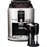Krups Krups Kaffeevollautomat EA 82 FE Latt'Espress Quattro Force Kaffee-Vollautomat silber/schwarz Полностью автоматическая кофемашина Krups EA 82 FE Latt'Espress Quattro Force полностью автоматическая кофемашина серебристый/черый