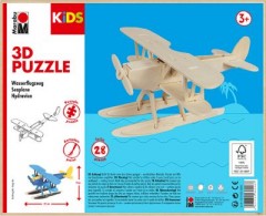 Marabu KIDS 3D Puzzle Wasserflugzeug Детская 3D-головоломка Гидросамолет