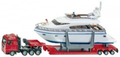 SIKU SIKU 1849 Schwertransport mit Yacht  1:87 Тяжелый транспорт SIKU 1849 с яхтой 1:87