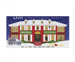 NYX PROFESSIONAL MAKEUP Adventskalender 2024 Home Alone &quot;Kevin's House&quot;, Адвент-календарь 2024 &quot;Один дома. Дом Кевина&quot;, 24 полноразмерных косметических средств для лица