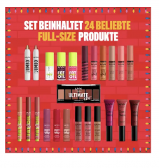 NYX PROFESSIONAL MAKEUP Adventskalender 2024 Home Alone &quot;Kevin's House&quot;, Адвент-календарь 2024 &quot;Один дома. Дом Кевина&quot;, 24 полноразмерных косметических средств для лица