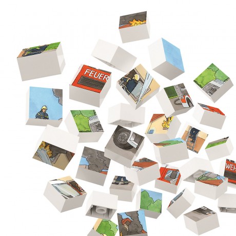 Hubelino Puzzle Feuerwehr Einsatz Операция пожарной команды-головоломки