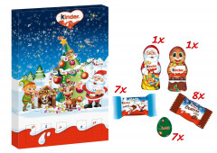 Kinder Mini Mix Adventskalender 2024 Адвент-календарь, 24 сладких сюрприза