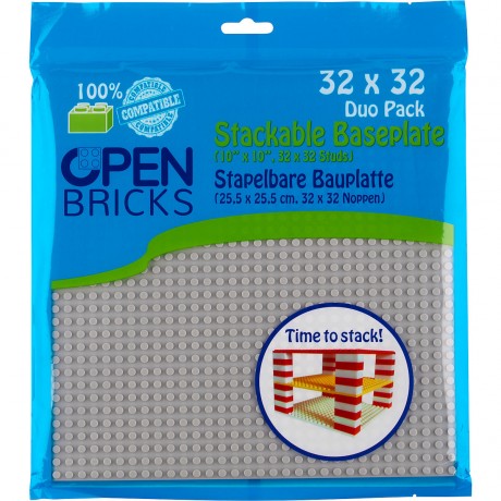 Open Bricks Stapelbare Bauplatte (25 Штабелируемая сборочная плита (25-я