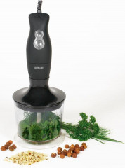 BOMANN BOMANN Stabmixer SMS 349 CB, 200 W, Stabmixer-Set – Edelstahl-Stabmixer, Multizerkleinerer und Schneebesen  Ручной блендер BOMANN SMS 349 CB, 200 Вт, набор ручного блендера ручной блендер из нержавеющей стали, мультиизмельчитель и венчик