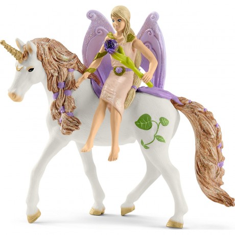 Schleich Schleich bayala 42445 Glitzerndes Blutenhaus mit Einhornern Schleich bayala 42445 сверкающий цветочный домик с единорогами