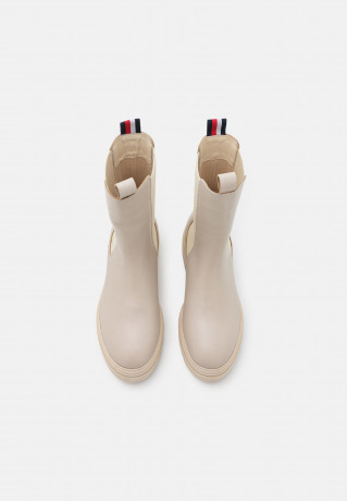 Tommy Hilfiger MONOCHROMATIC Ankle boots classic beige МОНОХРОМАТИЧЕСКИЙ Ботильоны классический бежевый