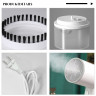 TOPMELON TOPMELON Dampfbugeleisen Zusammenklappbares Mini-Bugeleisen,abnehmbarem  Паровой утюг TOPMELON складной мини-утюг, съемный