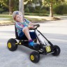 HOMCOM Go Kart mit Handbremse Карт с ручным тормозом