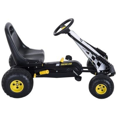 HOMCOM Go Kart mit Handbremse Карт с ручным тормозом