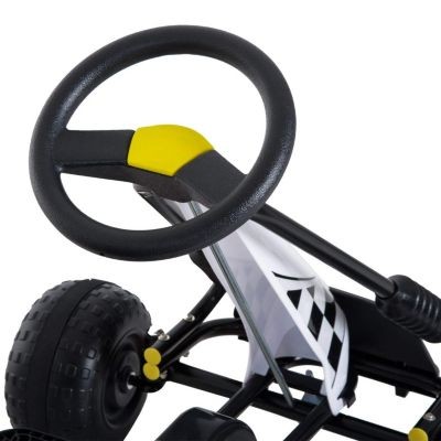 HOMCOM Go Kart mit Handbremse Карт с ручным тормозом