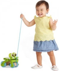 Melissa  Doug Ziehspielzeug Frohlicher Frosch aus Holz Игрушка-тягач Happy Frog из дерева
