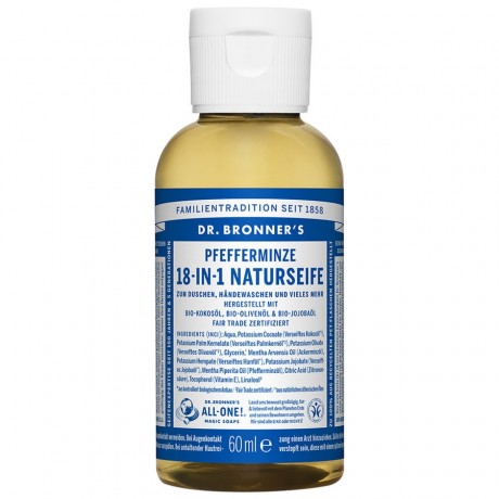 Dr. Bronners Peppermint Flussigseife Flussigseife, 240 мл