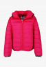 Tommy Hilfiger QUILTED TAPE HOODED Winter jacket neon pink QUILTED TAPE HOODED Куртка зимняя неоновый розовый