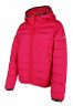 Tommy Hilfiger QUILTED TAPE HOODED Winter jacket neon pink QUILTED TAPE HOODED Куртка зимняя неоновый розовый