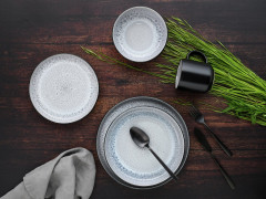 Creatable Creatable Kombiservice 30-tlg. Frost NORDIC FJORD  Создаваемый комбинированный сервиз 30 шт. Морозный СЕВЕРНЫЙ ФЬОРД