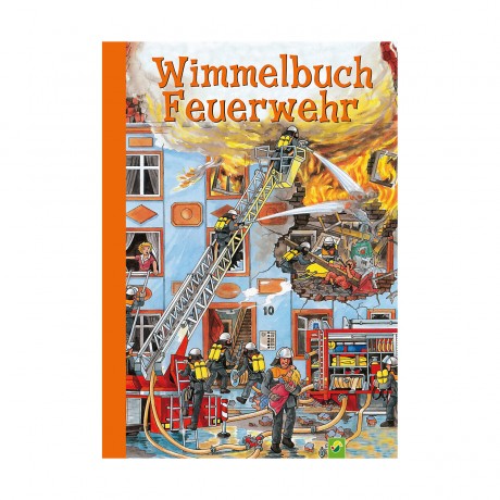 Schwager  Steinlein Verlag Wimmelbuch Feuerwehr fur Kinder ab 3 Jahren Книга поиска предметов пожарная команда для детей от 3 лет