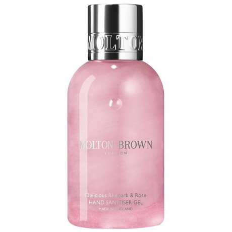 Molton Brown Delicious Rhubarb & Rose Hand Sanitiser Gel  Восхитительный дезинфицирующий гель для рук с ревенем и розой