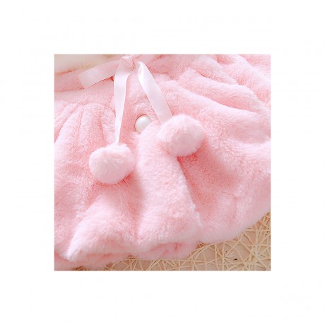 Vicabo Baby Madchen Faux Pelz Mantel Winterjacke Mantel fur Madchen Пальто из искусственного меха для маленьких девочек