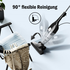 IBETTER IBETTER Akku-Hand-und Stielstaubsauger Handstaubsauger, Autostaubsauger,Staubsauger mit Kabel, 2 in 1 Multifunktionaler Handstaubsauger,Leistungsstarker Handstaubsauger fur Nass und Trocken Schwarz Беспроводной ручной пылесос IBETTER, ручной пылес