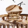 SOHO Gaja Haarklammer Brown Marble заколка для волос гая