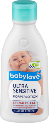 babylove ультра чувствительный	 Лосьон для тела	, 250 мл