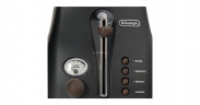DeLonghi DeLonghi Toaster Icona Vintage CTOV 2103.BK schwarz (matt), 900 Watt, fur 2 Scheiben Toast  schwarz (matt) Тостер DeLonghi Icona Vintage CTOV 2103.BK черный (матовый), 900 Вт, на 2 ломтика тостов