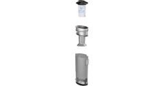 Rowenta Rowenta X-Nano RH1128WO, Stielstaubsauger dunkelgrau/violett  dunkelgrau/violett Rowenta X-Nano RH1128WO, пылесос темно-серый/фиолетовый
