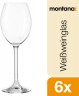 Montana Weibweinglas 6st, Монтана Набор бокалов для белого вина 250 мл, 6 шт