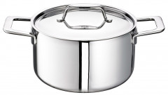 Schulte-Ufer Schulte-Ufer Topfset 6-tlg. CASTELLO inkl. Holzkiste silber Набор горшков Schulte-Ufer из 6 предметов. CASTELLO, включая деревянный ящик.