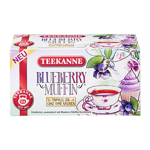 Teekanne Blueberry Muffin Чай  Черничный маффин 40,5г, 18 пакетиков