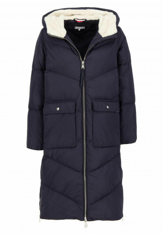 Tommy Hilfiger CHEVRON SORONA Winter coat marine CHEVRON SORONA Зимнее пальто морской