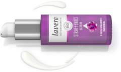 Lavera Serum straffend 3fach Hyaluron &amp; Bakuchiol, 30 ml, Лавера Укрепляющая Сыворотка для лица с маслом Караньи и Белым Чаем, 30 мл