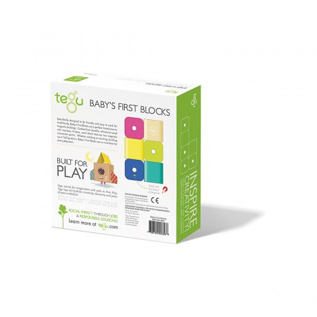 TEGU Baby Magnet-Holz-Bauklotze Детские магнитные деревянные строительные блоки