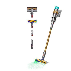 DYSON DYSON Akku-Hand-und Stielstaubsauger Dyson V15 Detect Absolute, 660 W, 2 Bodendusen und 2 weitere Zubehorteile  Беспроводной ручной пылесос DYSON Dyson V15 Detect Absolute, 660 Вт, 2 насадки для пола и 2 других аксессуара