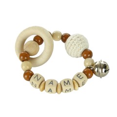 dubistda Greifling mit Name Hakelperle Игрушка-клатч с именем Hakelperle