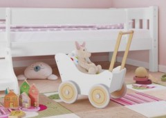 Drewart Puppenwagen als Lauflernhilfe in verschiedenen Farben Коляска для куклы как средство передвижения в разных цветах
