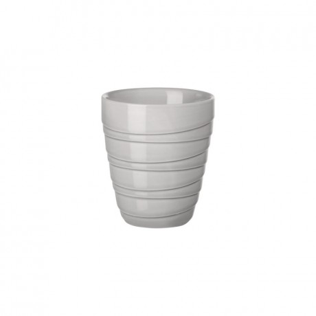 ASA SELECTION ASA Thermo Thermobecher twisted hellgrau 0,20 L / h: 9,5 cm Термокружка ASA Thermo витая светло-серая 0,20 л / высота: 9,5 см